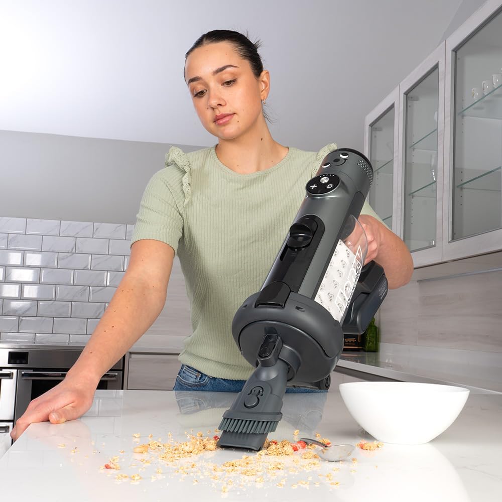 Henry Quick Pro HEN.100 Cordless Stick Vacuum Cleaner 1L 300W Graphite