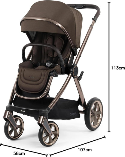 Babystyle Oyster 4 Stroller Chocolate Velvet