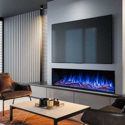Ezee Glow Expanse 60" Built-In Media Wall Electric Fire